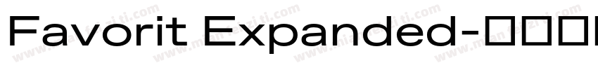 Favorit Expanded字体转换